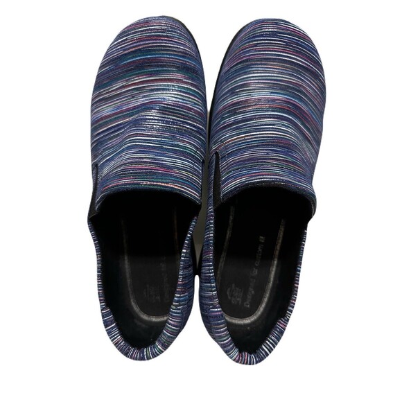 Abeo Womens Size 7.5 Bessie Multicolor Leather Comfort Clog Orthotic Friendly - Picture 4 of 8